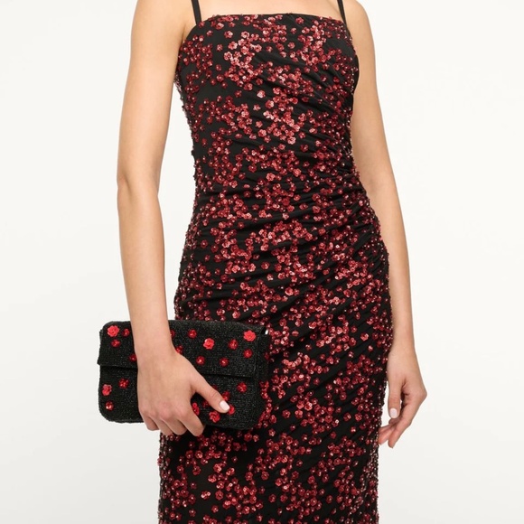 STAUD Timmy Poppy Beaded Bag - Picture 9 of 10